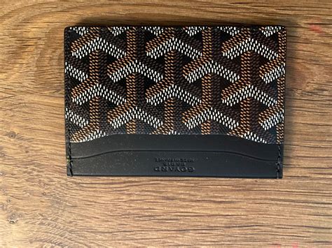 goyard cardholder retail|Goyard card holder retail price.